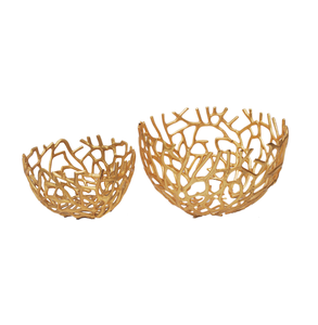 การออกแบบใหม่ล่าสุดคุณภาพสูงขายส่งสไตล์การตกแต่งวัสดุอลูมิเนียมชามแฟนซีสำหรับผลไม้ - Product Image 5