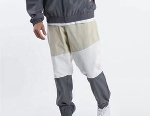 Sudadera con capucha de dos piezas con pantalones de chándal de lana Acampanados para hombre Unisex de talla grande con logotipo personalizado recién llegado - Product Image 4