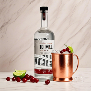 Haute qualité 1000ML <span class=keywords><strong>1L</strong></span> <span class=keywords><strong>prix</strong></span> usine personnalisé <span class=keywords><strong>vodka</strong></span> liqueur spiritueux <span class=keywords><strong>bouteille</strong></span> en verre avec capsules thermorétractables - Product Image 1