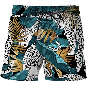 Pantalones cortos de verano de secado rápido para hombre al por mayor, pantalones cortos de playa ecológicos con estampado de patrones - Product Image 2