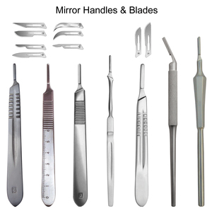 Mango de bisturí de Acero inoxidable n. ° 3, mango quirúrgico BP, cuchillo quirúrgico tallado, herramienta de mano de corte DIY, bisturí Handel - Product Image 2