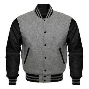 Veste de baseball universitaire personnalisée avec logo du fabricant à prix avantageux pour hommes, style hiver, respirante, haute qualité, prix de gros 2026 - Product Image 6