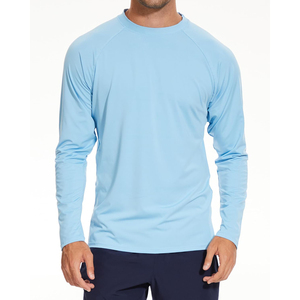 SAMAVIA meilleure vente personnalisé à manches longues MMA Rash Guard chemise UPF50 antibactérien respirant séchage rapide vêtements de sport bas quantité minimale de commande bas - Product Image 1