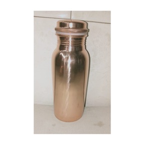Bouteille de luxe en cuivre pour des avantages pour la santé meilleure qualité et bien poli diamant martelé Design utilisations pour le bureau et les cadeaux - Product Image 4