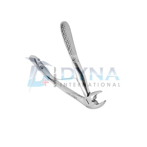 Pince d'extraction dentaire en acier inoxydable Fig 6 Klein-Molaires inférieures-Fedior instruments dentaires de haute qualité - Product Image 5