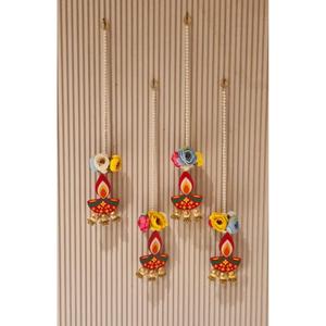 Tissu traditionnel fait à la main tenture murale Art ethnique élégant pour la décoration intérieure anniversaire mariages décors de fête intérieur - Product Image 2