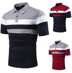 2023 couleur personnalisée 100% coton/polyester vêtements nouveau design polo T-shirt hommes vente en gros Polo pour hommes - Product Image 1