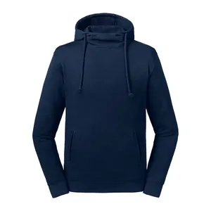 Sweat-shirt à col montant en coton biologique pur, sweats à capuche et sweats promotionnels durables - Product Image 2