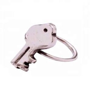 Latest Simple Design Metal <b>Key</b> Shape Napkin <b>Ring</b> Stocked for Christmas and Wedding Decoration Hot Selling - Product Image 1