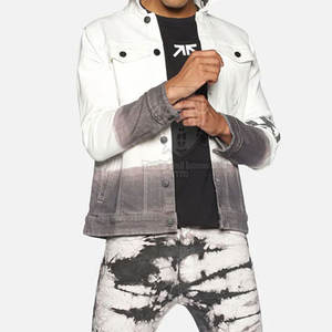 Full Sleeve button <b>up</b> <b>Jeans</b> Jacket Fashion Style With Breathable Comfortable New Arrival 2026 Product Men <b>Jean</b> Jacket - Product Image 4