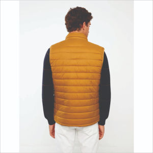 Chaleco acolchado para hombre, nuevo chaleco de alta calidad, chaqueta gruesa de invierno sin mangas, gran oferta, logotipo personalizado, chaleco acolchado para hombre - Product Image 5