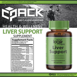 Dernier Stock Arrivée USA Fournisseur Vente Meilleure Qualité Marque Privée Adulte Antioxydant Chardon-Marie Compléments Alimentaires 60 - Product Image 3