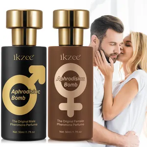 IKZEE 50ML Perfume Unisex de feromonas afrodisíacas para el cuerpo de las mujeres personalizadas de larga duración para hombres