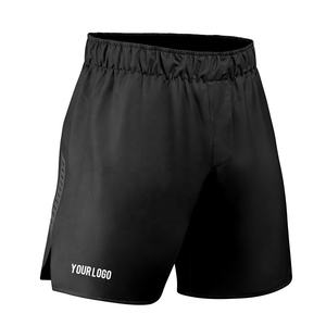 Shorts d'entraînement MMA entièrement personnalisés pour hommes, respirants, à séchage rapide, unis, extensibles, doux, pour la salle de sport, le Muay Thai, la boxe - Product Image 1
