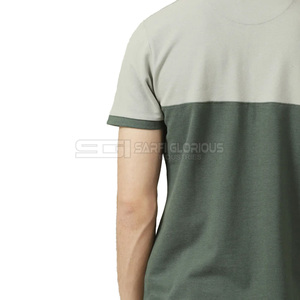 Dernière conception, vente chaude, chemise décontractée pour homme en tricot uni à manches courtes avec logo personnalisé, haute qualité - Product Image 4