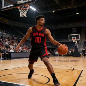 Uniforme de Baloncesto Ligero Personalizado, 100% Poliéster de Secado Rápido, Colores y Logotipos Personalizados - En Oferta - Product Image 4