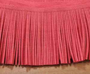 Best Seller Cowhide Leather Western Hair on <b>Key</b> Chain Accessories With Stud Design by Rodeo International - Product Image 3