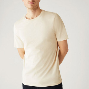 Camiseta suave de algodón puro de manga corta de verano al por mayor - Product Image 1