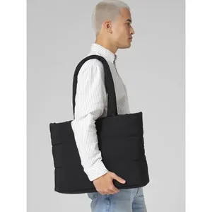 Borsa tote trapuntata sostenibile per gadget promozionali - Product Image 5