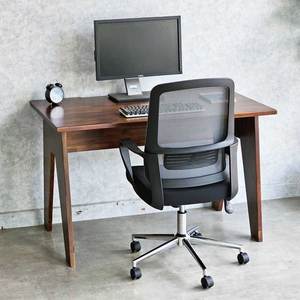 Ensemble de bureau contemporain en bois d'acacia et chaise pivotante ergonomique en maille (CB68204) - Product Image 5