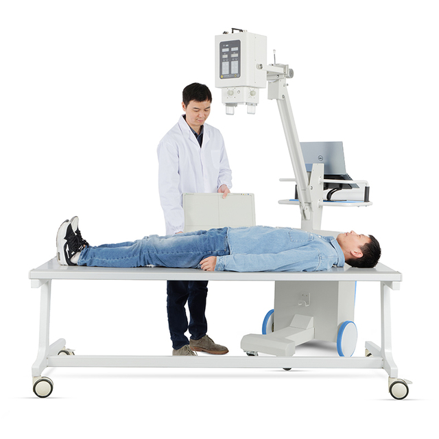 MN-DX56A 5kW 100mA Mobile Veterinary X Ray Machine Veterinary Digital Radiography X-ray Machine for ICU Room