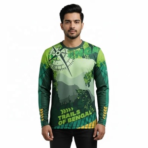 เสื้อยืดผู้ชาย OEM ผ้าฝ้าย 100% แขนสั้น ทรงปกติ พิมพ์ลายซิลค์สกรีนตามสั่ง ขายส่งแบบมีตาข่าย - Product Image 2