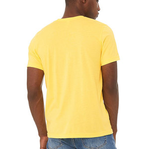 Camiseta clásica de algodón con estampado 3D de cuello redondo para hombre al por mayor, camiseta transpirable antibolitas - Product Image 4