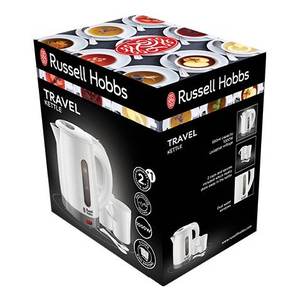 Hervidor de Viaje Russell Hobbs de 1000W, 850ml, Blanco, Modelo 23840 70 - Product Image 2