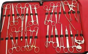 Juego de alta calidad de 28 piezas Manual profesional Kit de cirugía plástica aprobado por la CE Instrumentos quirúrgicos de acero inoxidable - Product Image 4