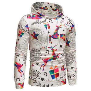 Sudadera con Capucha de Invierno para Hombre, Cómoda y Elegante, con Diseño Personalizado, Impresión Digital, Material 100% Algodón de Alta Calidad - Product Image 4