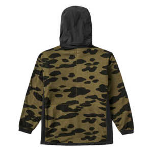 เสื้อฮู้ดโอเวอร์ไซส์สำหรับผู้ชายเสื้อมีฮู้ดโอเวอร์ไซส์360gsm 100% กระเป๋าผ้าคอตตอนแบบพิมพ์ลายพราง - Product Image 2