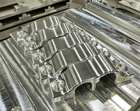 Support de ligne tressé double en acier inoxydable usiné CNC par électroérosion, pièces automobiles personnalisées pour le marché américain