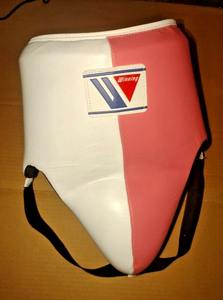 Blanc rose gagnant boxe aine garde protecteur nouveau Style boxe aine garde sur mesure équipement de protection gant de boxe RRI-BGG-32 - Product Image 2