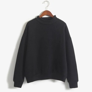 Sudaderas de Mujer de Primera Calidad, Felpa de Algodón, Color Sólido, Cálidas para Invierno, Venta Directa de Fábrica en Línea - Product Image 2