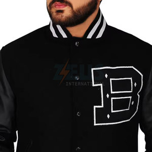 Veste Letterman sur mesure confortable pour homme, manches longues, respirante, pour l'hiver, en vente en ligne - Product Image 6