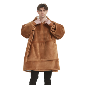 Customized Viscose / Polyester Over Sized Hoodie for Men - Product Image 5