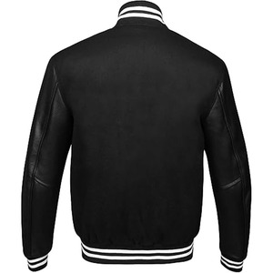 Chaqueta Universitaria Personalizada, Chaqueta Deportiva de Béisbol con Bordado, Fabricantes al por Mayor - Product Image 2