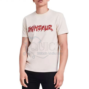 Camisetas para Hombre de Marca Privada - Colores y Logotipo Personalizados, Transpirables, Ecológicas, de Poliéster/Algodón, MOQ Bajo, Mejor Precio al por Mayor - Product Image 1