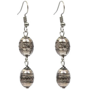 Best Selling High Quality Oxidised <b>Silver</b> Multi Layer Necklace & <b>Earrings</b> <b>Set</b> for Women Traditional Ethnic Jewelry - Product Image 1