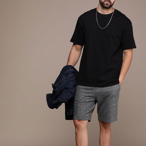 Customize <b>Lightweight</b> <b>Men</b> Summer <b>Shorts</b> for Everyday Comfort Casual Drawstring <b>Shorts</b> for Warm Weather Style - Product Image 3