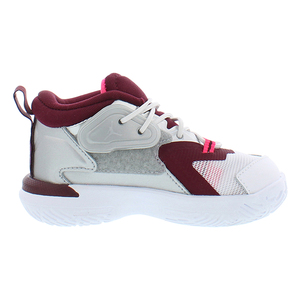 Zapatillas Nike Zion 1 para niña, color: blanco/plata/rojo granate, 100% auténticas - Product Image 3