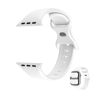 실리콘 밴드 45mm 스마트 팔찌 실리콘 시계 스트랩 팔찌 Apple Watch 울트라 밴드 스트랩 용 고무 시계 Coolyep 밴드 - Product Image 3