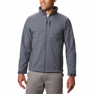Chaqueta Softshell para Hombre, Impermeable, con Cremallera Completa, Forro Polar, Cuello Alto, para Senderismo de Invierno y Viajes de Trabajo - Product Image 1