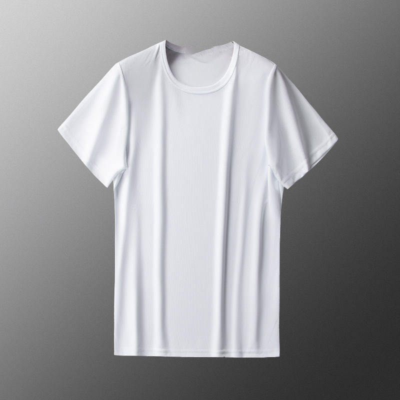 Mesh Short Sleeve-White