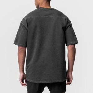 T-shirt en coton à coupe décontractée pour hommes décontracté doux et confortable haut de tous les jours léger - Product Image 1