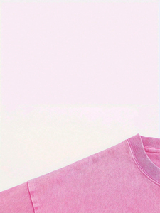 Camisetas ligeras y transpirables de algodón 100% para hombre, camiseta transpirable con patrón sólido de tendencia lavada al ácido - Product Image 5