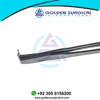 Écarteur méso-dentaire équin 19 pouces, lame intermédiaire 6 mm, pour extraction de dents molaires de cheval, instruments vétérinaires de luxation dentaire, réutilisable