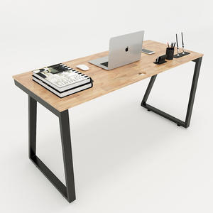 Table en acier minimaliste Trapez II Concept 140x60cm, assemblage requis HCTH003 - Product Image 2