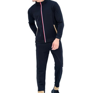 Survêtements de jogging élégants pour hommes, vente chaude, 100% coton, survêtement uni, survêtements de jogging pas chers pour hommes - Product Image 1
