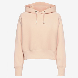 Sweat-shirt à capuche personnalisé pour femmes, sweat-shirt uni en coton et polyester, polaire, sweat-shirt à capuche surdimensionné pour femmes - Product Image 4